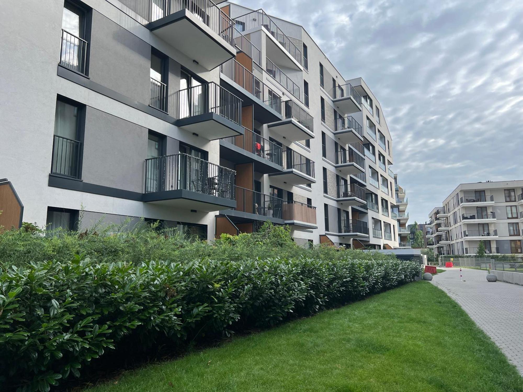 Sunrise Apartment Krakow Bagian luar foto
